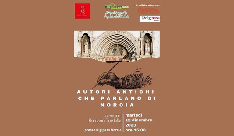Norcia nelle fonti antiche e tardoantiche: sintesi cronologica di Romano Cordella