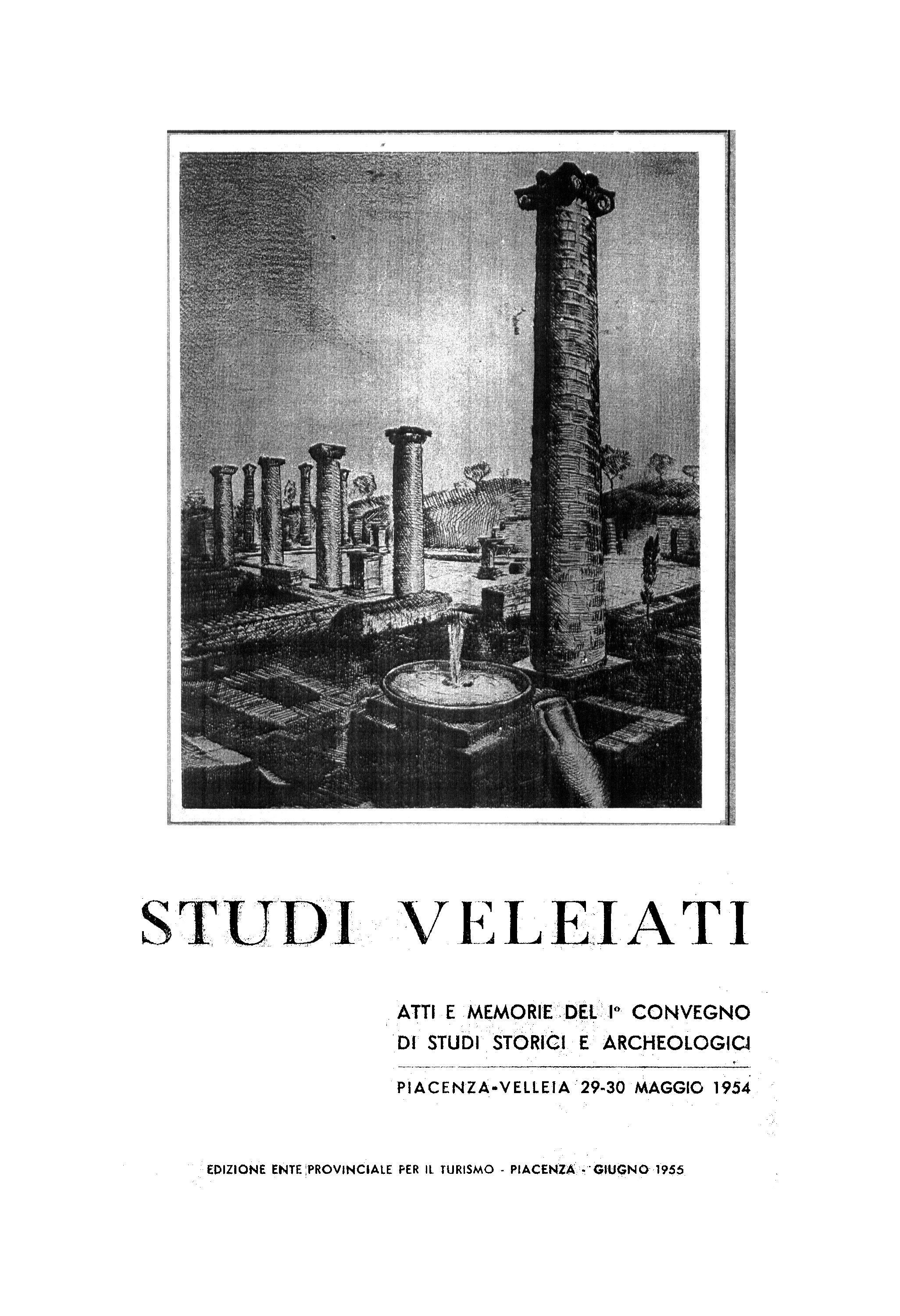 "Sculture di asserita provenienza veleiate dell