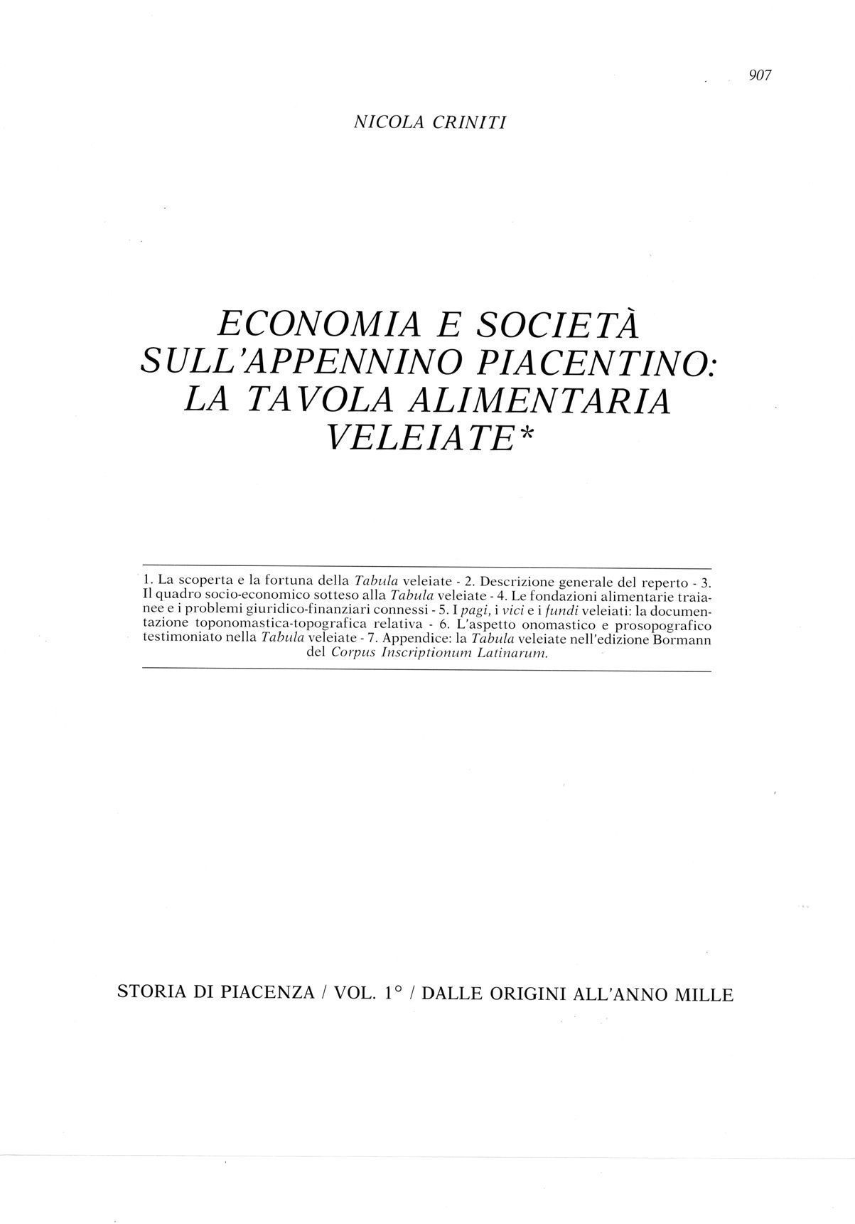 APPENNINO PIACENTINO